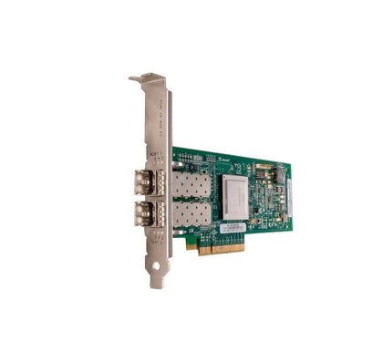 406-BBDZ Dell SanBlade 8GB Dual-Port PCI Express X8 Fibre Channel Host Bus Network Adapter with Standard Bracket Card