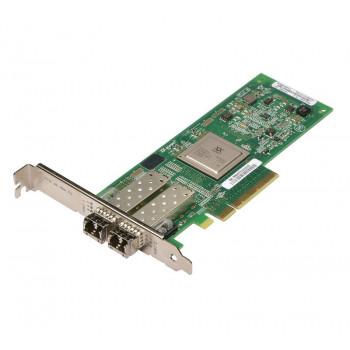 406-BBEL | Dell QLE2562 Dual Port Fibre Channel 8Gb/s PCI Express 2.0 x8 Low Profile Host Bus Adapter