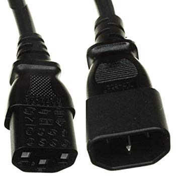 CAB-C13-CBN= | Cisco Cabinet Jumper Power Cable IEC 60320 C13 to IEC 60320 C14 AC 250 V 2.5 cm for Nexus 2148T Fabric Extender 5010 5020