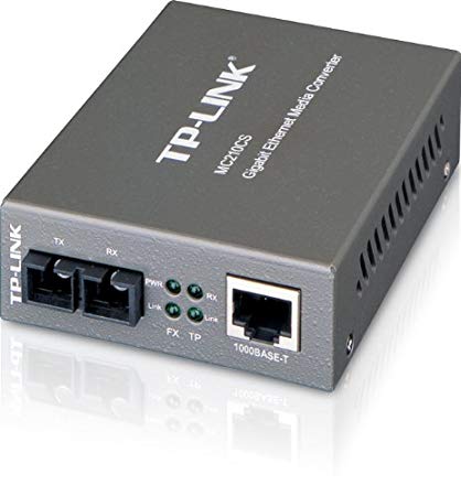 MC210CS | TP-Link MC210CS RJ45 to single-mode SC Fiber Converter