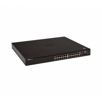 462-5882 Dell PowerConnect N2024P 24-Ports PoE+ Layer 2 Manageable Gigabit Ethernet Switch with 2 x 10GbE SFP+