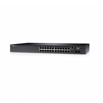 463-7711 | Dell Networking N1548P 48 x 10/100/1000 + 4 x 10 Gigabit SFP+ PoE+ Managed Rack-Mountable Network Switch
