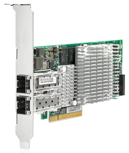 468349-001 HP Dual-Ports SFP+ 10Gbps 10 Gigabit Ethernet PCI Express 2.0 x8 Server Network Adapter
