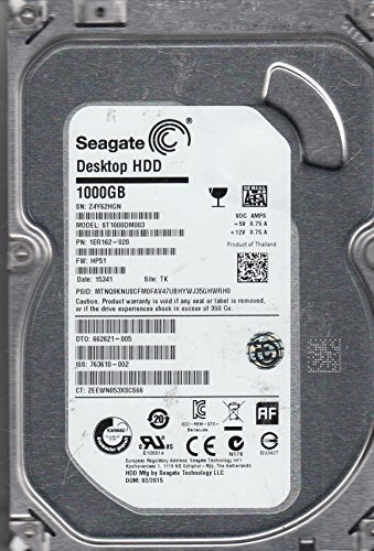 1ER162-510 Seagate 1TB 7200RPM SATA 6Gb/s 3.5-inch Hard Drive
