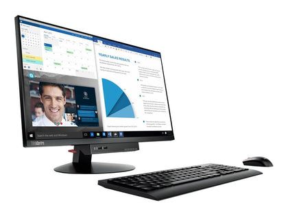 10QXPAT1UK | Lenovo ThinkCentre Tiny-in-One 24 Gen 3 LED monitor 23.8" (23.8" viewable) touchscreen 1920 x 1080 Full HD (1080p) IPS 250 cd/m² 1000:1 4 ms DisplayPort speakers Black