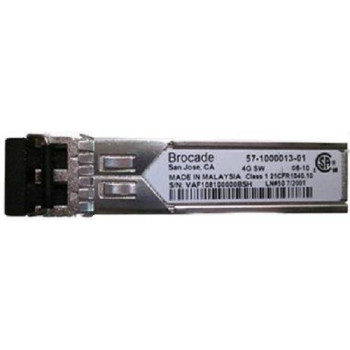 57-1000013-01 | Brocade 4Gb/s 850nm 550m Fibre Channel SFP Transceiver Module