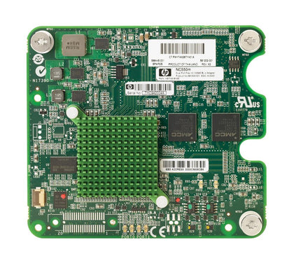 581204-B21 HP Dual-Ports 10Gbps 10GBase-KX4 10 Gigabit Ethernet PCI Express 2.0 x8 Mezzanine Flex-10 Server Network Adapter