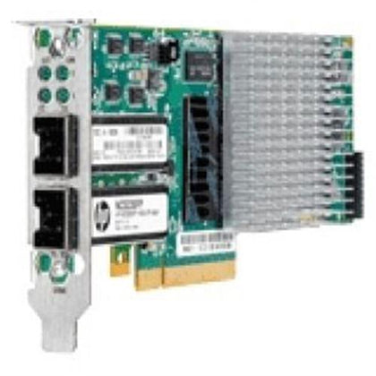593717-B21 HP Dual-Ports SFP+ 10Gbps 10 Gigabit Ethernet PCI Express 2.0 x8 Server Network Adapter