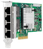 593743-001 HP Quad-Ports RJ-45 1Gbps 10Base-T/100Base-TX/1000Base-T Gigabit Ethernet PCI Express 2.0 x4 Server Network Adapter