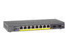 GS110TP-200EUS | ProSAFE 8-Port Gigabit POE Smart Switch (With 2x Gigabit SFP Uplinks)