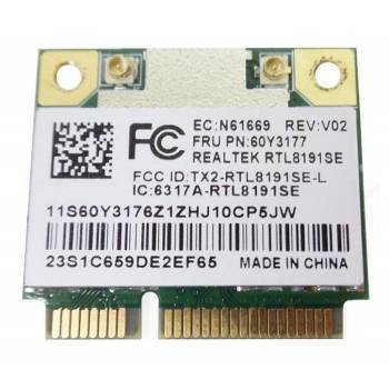 60Y3177 | Lenovo 802.11b/g/n Wireless LAN Mini-PCI Express Wi-Fi Adapter II for ThinkPad