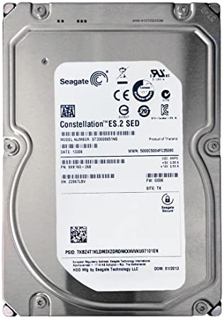 9XK160-002 Seagate Constellation ES.2 3TB 7200RPM SATA 6Gbps 64MB Cache 3.5-inch Internal Hard Drive