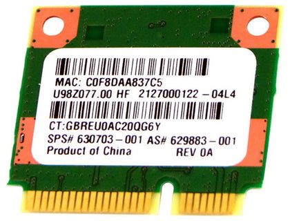 629883-001 HP RALINK RT5390 Mini PCI-Express 802.11b/g/n WiFi Wireless Lan (WLAN) Network Adapter