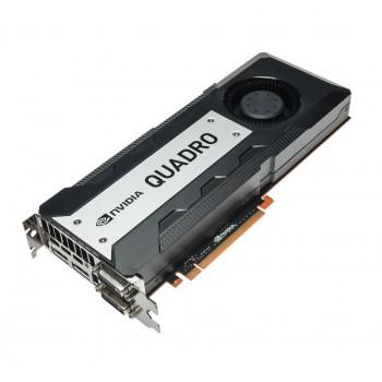 713207-002 | HP Nvidia Quadro K6000 PCI-Express 3.0 x16 12GB 2880 Cuda Cores Memory Interface 384-Bit GDDR5 Video Graphics Card