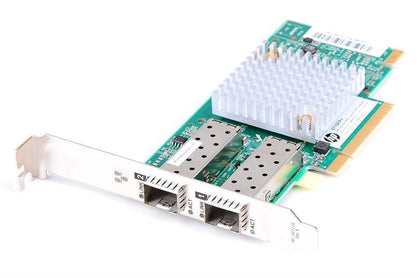 728530-001 HP Dual-Ports SFP+ 10Gbps Gigabit Ethernet PCI Express 2.0 x8 Network Adapter