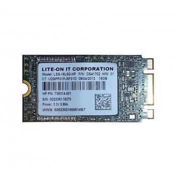 735314-001 | HP 16GB SATA 6Gbps M.2 2242 D2 Solid State Drive