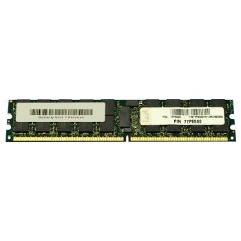 77P6500 | IBM 4GB PC2-5300 ECC Registered DDR2-667MHz CL5 240-Pin DIMM 1.8V Memory Module