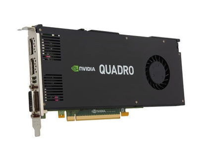 783874-001 HP NVIDIA Quadro K2200 PCI-Express x16 4GB GDDR5 1-DVI-D and 2-DisplayPort Video Graphics Accelerator Card