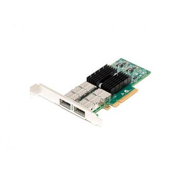 7FNNV | Dell Mellanox ConnectX-3 CX354A Dual-Port QDR 40GbE Infiniband QSFP+ Network Interface Card
