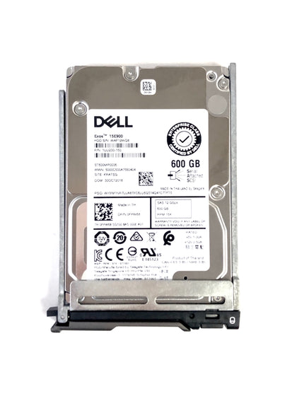 7H6PN Dell 600GB 15000RPM SAS 12Gbps Hot Swap 2.5-Inch Hard Drive