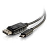 80542 | 6ft USB-C to DisplayPort Cable Black