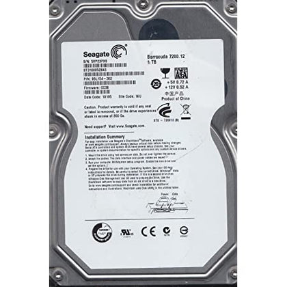 ST3100052AS Seagate Barracuda LP 1TB 5900RPM SATA 3GB/s 32MB Cache 3.5-inch Internal Hard Drive