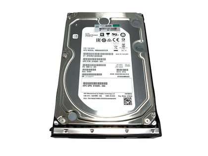 819205-004 | HPE 8TB 7200RPM DS SAS 6Gbps 3.5-inch LP Midline G10 Hard Drive