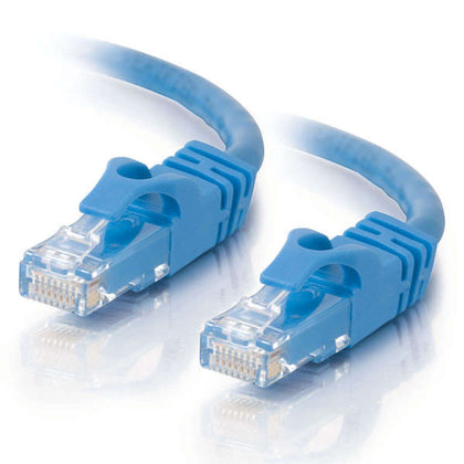 82502 | C2G Patch cable RJ-45 (M) to RJ-45 (M) 1 m UTP CAT 6a booted, snagless blue