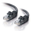 83540 | C2G Cat6 Booted Unshielded (UTP) Crossover Patch Cable Crossover cable RJ-45 (M) to RJ-45 (M) 1 m UTP CAT 6 molded, snagless, stranded black