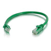 82469 | C2G Patch cable RJ-45 (M) to RJ-45 (M) 3 m UTP CAT 6 booted, snagless green