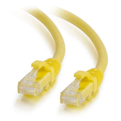 83468 | C2G Cat6 Booted Unshielded (UTP) Network Patch Cable Patch cable RJ-45 (M) to RJ-45 (M) 2 m UTP CAT 6 molded, snagless, stranded yellow