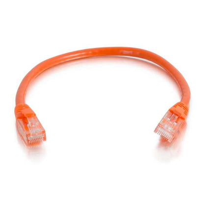 83575 | C2G Cat6 Booted Unshielded (UTP) Network Patch Cable Patch cable RJ-45 (M) to RJ-45 (M) 1.5 m UTP CAT 6 molded, snagless, stranded orange