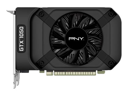 GF1050GTX2GEPB | PNY GeForce GTX 1050 Graphics Card NVIDIA GeForce GTX 1050 2 GB GDDR5 PCIe 3.0 x16 DVI HDMI DisplayPort