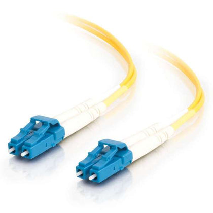 85587 | C2G LC-SC 9/125 OS1 Duplex Singlemode PVC Fiber Optic Cable (LSZH) Patch cable SC single-mode (M) to LC single-mode (M) 2 m fibre optic 9 / 125 micron OS1 halogen-free yellow