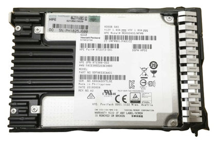 872388-002 HP 400GB SAS 12Gbps Mixed Use 2.5-inch Solid State Drive