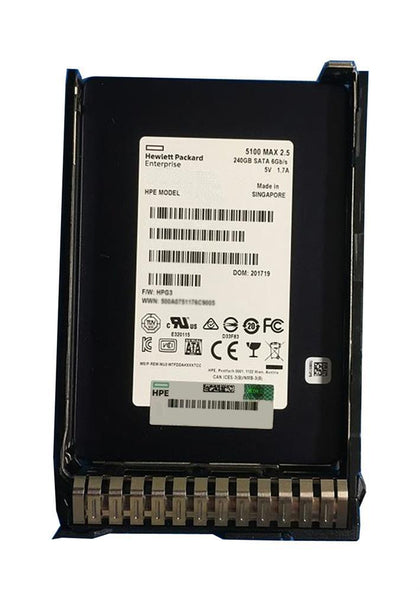 875503-X21 HPE 240GB SATA 6Gbps Read Intensive DS 2.5-Inch Solid State Drive with Smart Carrier