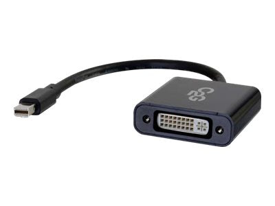 84318 | C2G Mini DisplayPort to DVI-D Active Adapter Converter Display Cable Single Link Mini DisplayPort (M) to DVI-D (F) Black