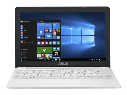 E203MA-FD009TS | ASUS VivoBook E12 E203MA FD009TS Celeron N4000 / 1.1GHz Windows 10 2GB RAM 32GB eMMC 11.6" 1366 x 768 (HD) UHD Graphics 600 Pearl White Laptop