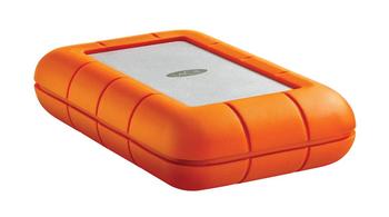 9000601 | LaCie Rugged RAID 4TB Thunderbolt USB 3.0 RAID 0/1 2.5-inch External Hard Drive (Orange)