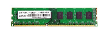 900667 VisionTek 8GB DDR3 Non ECC PC3-12800 1600Mhz 2Rx8 Memory