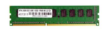 900709 VisionTek 2GB DDR3 ECC PC3-10600 1333Mhz 2Rx8 Memory