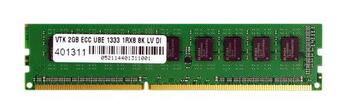 900710 VisionTek 2GB DDR3 ECC PC3-10600 1333Mhz 1Rx8 Memory