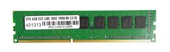 900711 VisionTek 4GB DDR3 ECC PC3-12800 1600Mhz 1Rx8 Memory