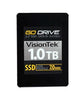 900802 | VisionTek Go Drive 256GB MLC SATA 6Gbps (AES-128) 2.5-inch Internal Solid State Drive