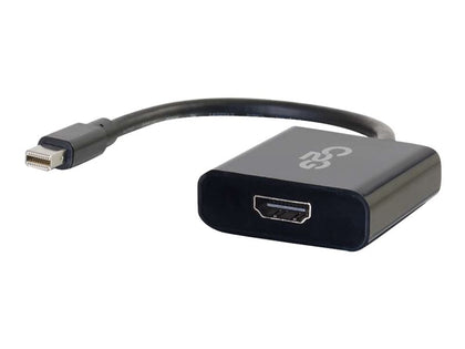 84307 | C2G Mini DisplayPort to HDMI Active Adapter Converter Video Adapter DisplayPort / HDMI Mini DisplayPort (M) to HDMI (F) triple shielded Black 4K support