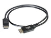84404 | C2G DisplayPort M/M 7-Meter Cable DisplayPort Cable DisplayPort (M) to DisplayPort (M) latched Black
