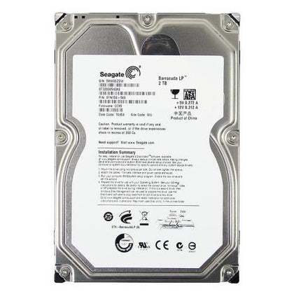 9TN158-510 | Seagate Barracuda LP 2TB 5900RPM SATA 3GB/s 32MB Cache 3.5-inch Hard Drive