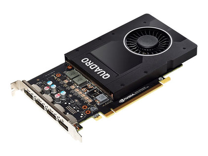 VCQP2000-PB | NVIDIA Quadro P2000 Graphics Card Quadro P2000 5 GB GDDR5 PCIe 3.0 x16 4 x DisplayPort