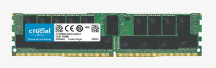 CT2K32G4LFD424A | Crucial 64GB (2x32GB) DDR4 Reg ECC 2400Mhz PC4-19200 RDIMM Memory