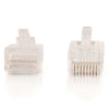 88123 | C2G RJ45 Cat5E Modular Plug for Round Stranded Cable Network connector RJ-45 (M) CAT 5e (pack of 50)